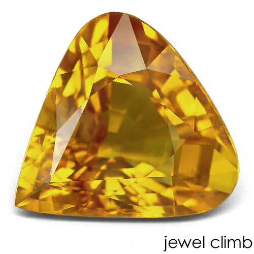 【春の特別ご案内／20%OFF】ゴールデンサファイア 宝石 ルース ３．２８ＣＴ
