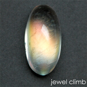 レインボームーンストーン 宝石 ルース (マルチオレンジ)0.93CT|直輸入価格のルース屋さん