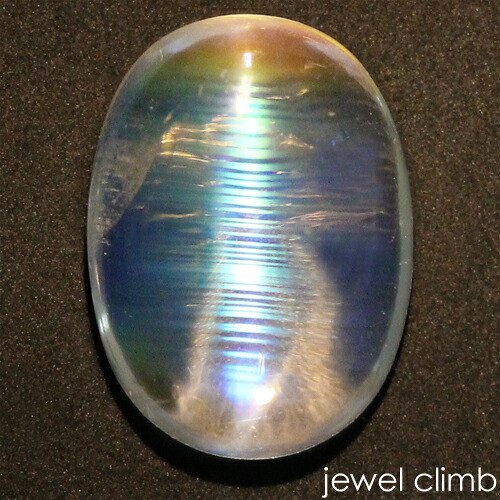 【百貨店SALE執り行なう】\u003cBR\u003eレインボームーンストーンキャッツアイ 珠玉 ルース ３．５７ＣＴ
