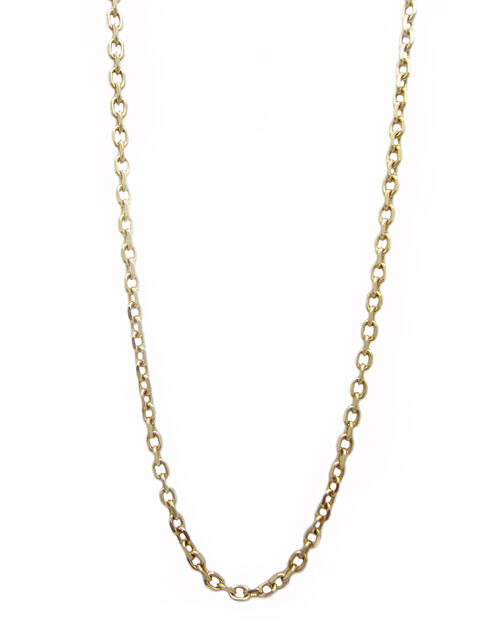 イエローゴールド カットアズキ ネックレス 70cm|Jewellery SHIBATA