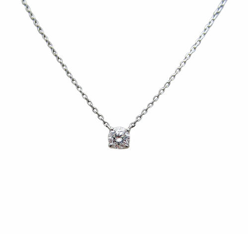 ダイヤモンド プチ ペンダント ネックレス プラチナ製 直結タイプ｜Jewellery SHIBATA 60,500円