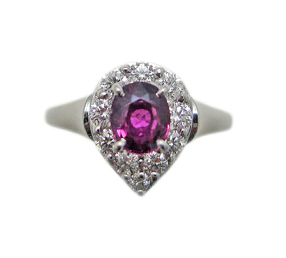 プラチナ パープルサファイア リング｜Jewellery SHIBATA
