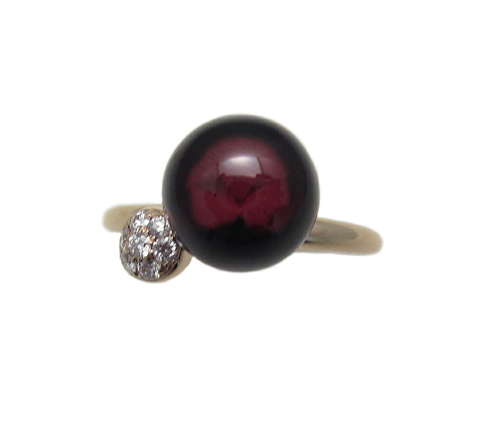 ピンクゴールド ガーネット キャンディー リング｜Jewellery SHIBATA 137,500円