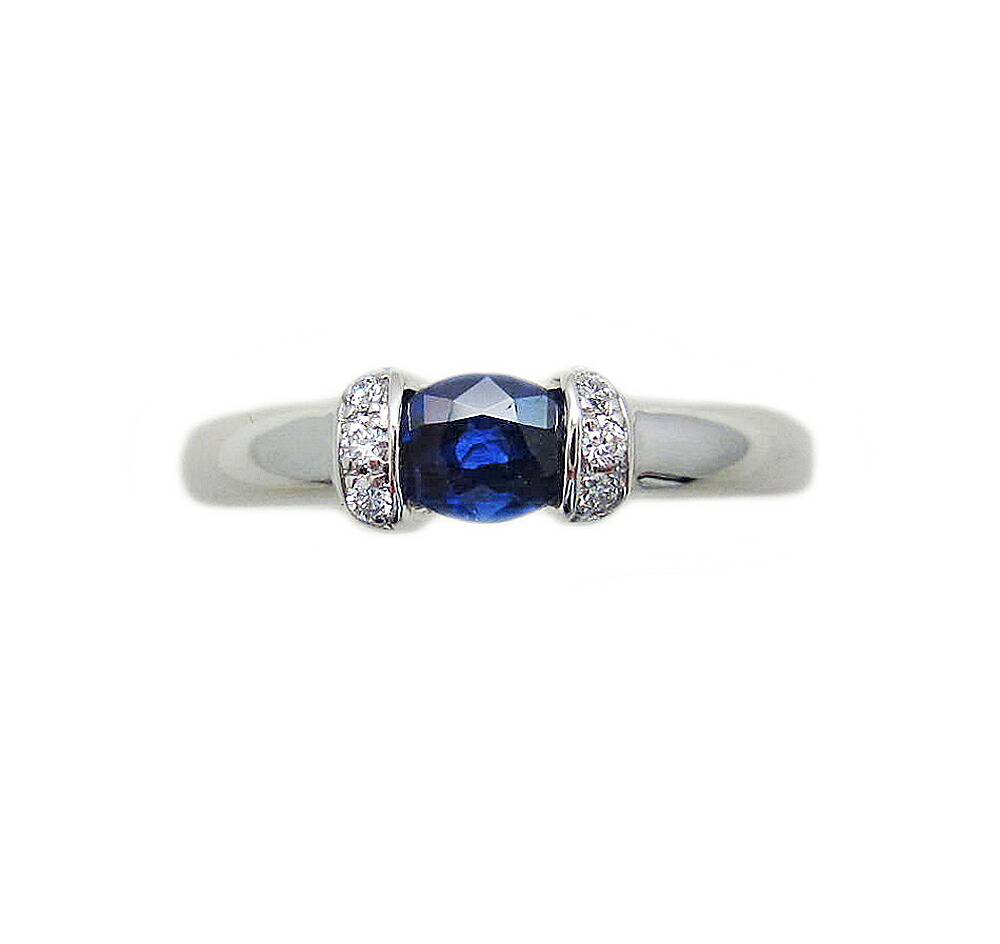 プラチナ ブルー サファイア リング 108,900円
