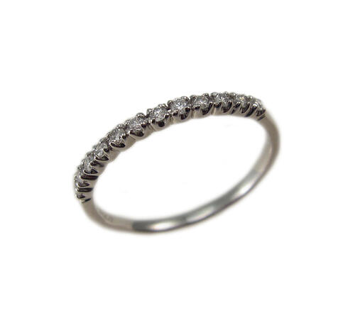 プラチナ ダイヤモンド 一文字 リング|Jewellery SHIBATA