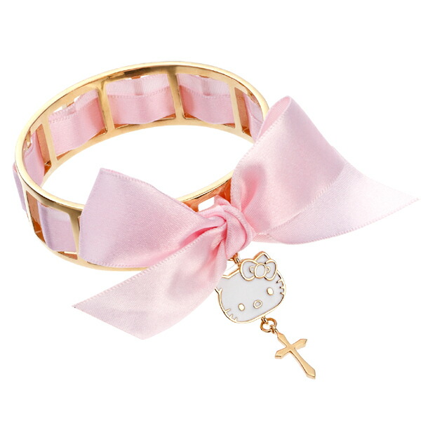 正規品 楽天市場 ハローキティ バングル 大人 カワイイ グッズ キティちゃん リボン ブレスレット 誕生日プレゼント キティ プレゼント キティちゃん ギフト ラッピング おすすめ 女性 レディースジュエリー 在庫限り 公式ライセンスアクセ専門店j Plus 送料無料