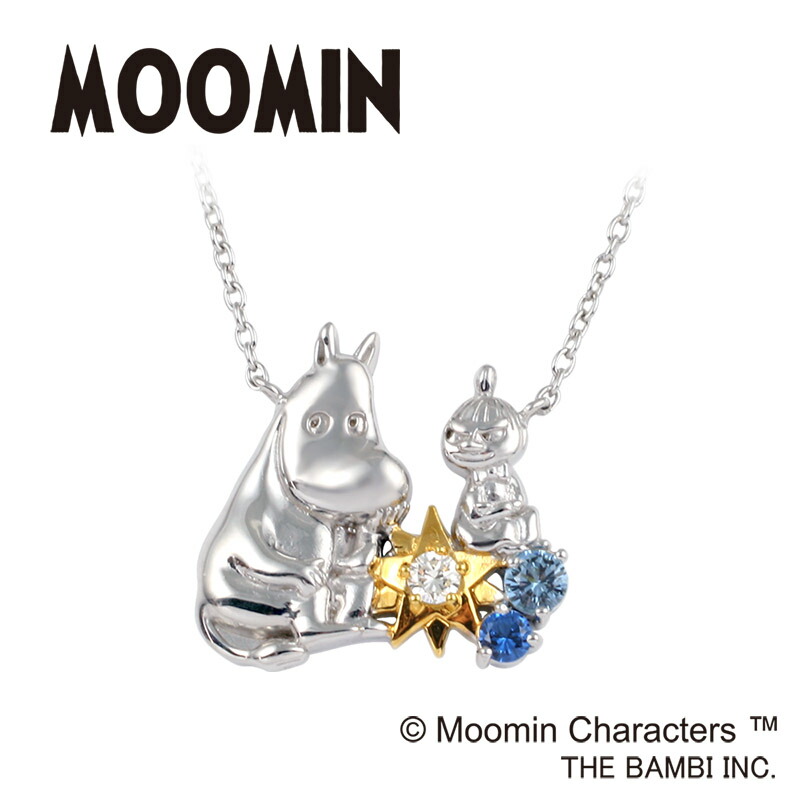楽天市場】ムーミン ネックレス シルバー ジュエリー シリーズ
