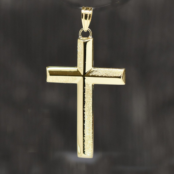 Ｋ18　18金　クロスペンダント 40&times;24&times;3.6ｍｍ｜【tomatosarada】トマトサラダ