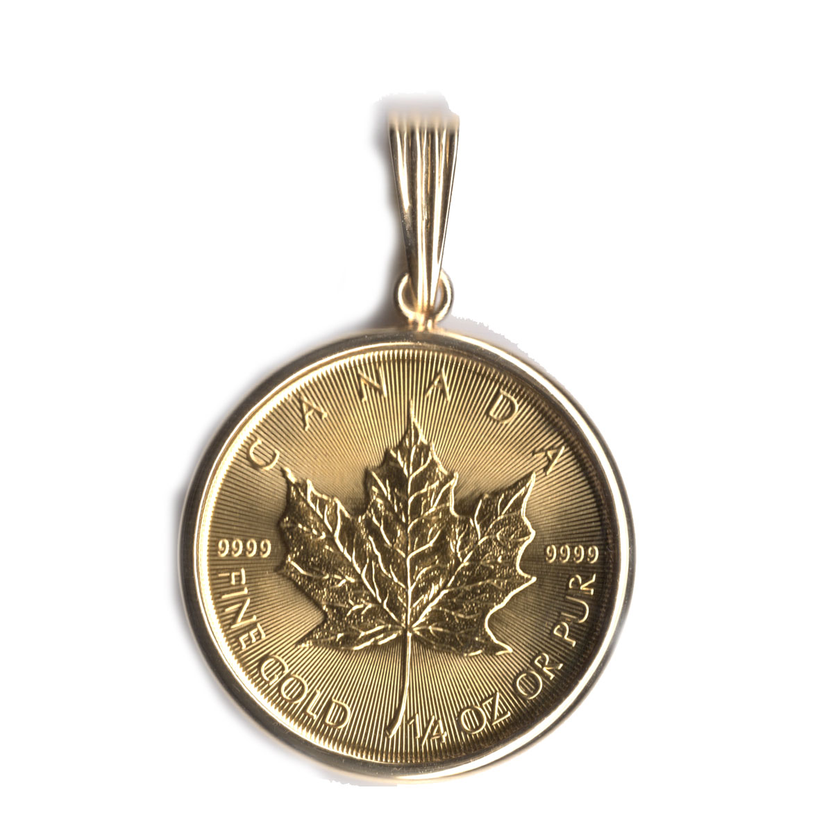 楽天市場】K24 純金 人気の メイプルリーフ 金貨 1/10oz 1/10オンス