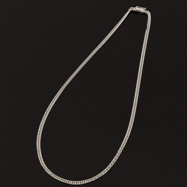喜平 プラチナ ネックレス Pt850 喜平ネックレス g 50cm 中留 中折れ 造幣局検定マーク刻印入 6メンダブル 送料無料 アクセサリー プラチナ喜平ネックレス プラチナチェーンネックレス 喜平チェーン ネックレス プラチナネックレス シンプル プレゼント 贈り物