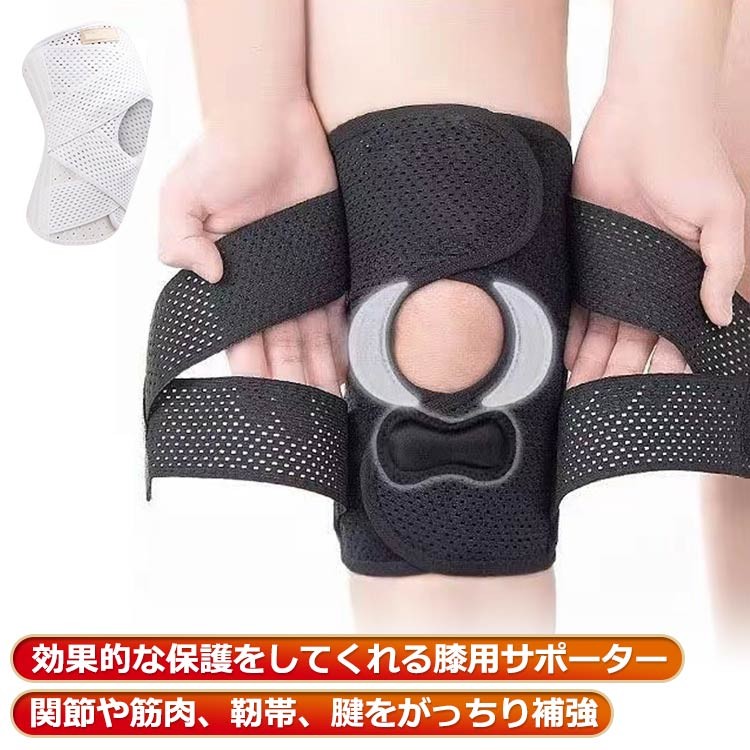 膝サポーター ひざ専用 半月板 スポーツ用 ダークブルー S 左右兼用 膝固定 Amazon.co.jp: 膝サポーター ひざ専用 膝パッド 伸縮性半月板