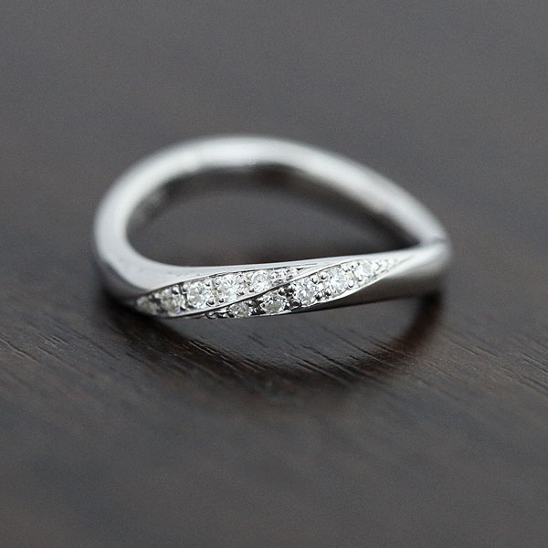 結婚指輪 レディース リング PT100 (プラチナ10％) ダイヤモンド 0.10ct 単品リング プレゼント 彼女 クリスマス 26,995円