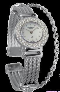 ◆即納◆ CHARRIOL(シャリオール) St.TROPEZ CHARMS COLLECTION シェルホワイトダイアル レディース 20SD.520.007 【楽ギフ_包装】【楽ギフ_のし】【楽ギフ_のし宛書】 【smtb-KD】