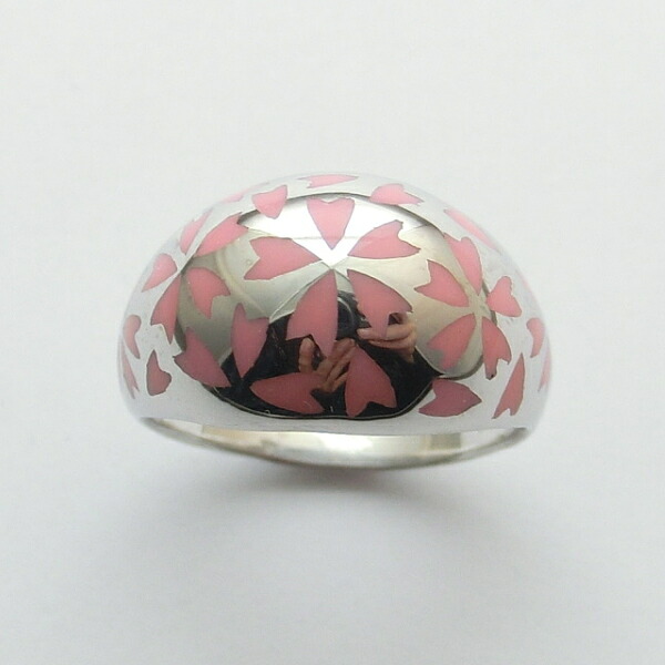 限定1点 桜 さくら サクラリング シルバー925 リングサイズ10号|Jewelry Orgel