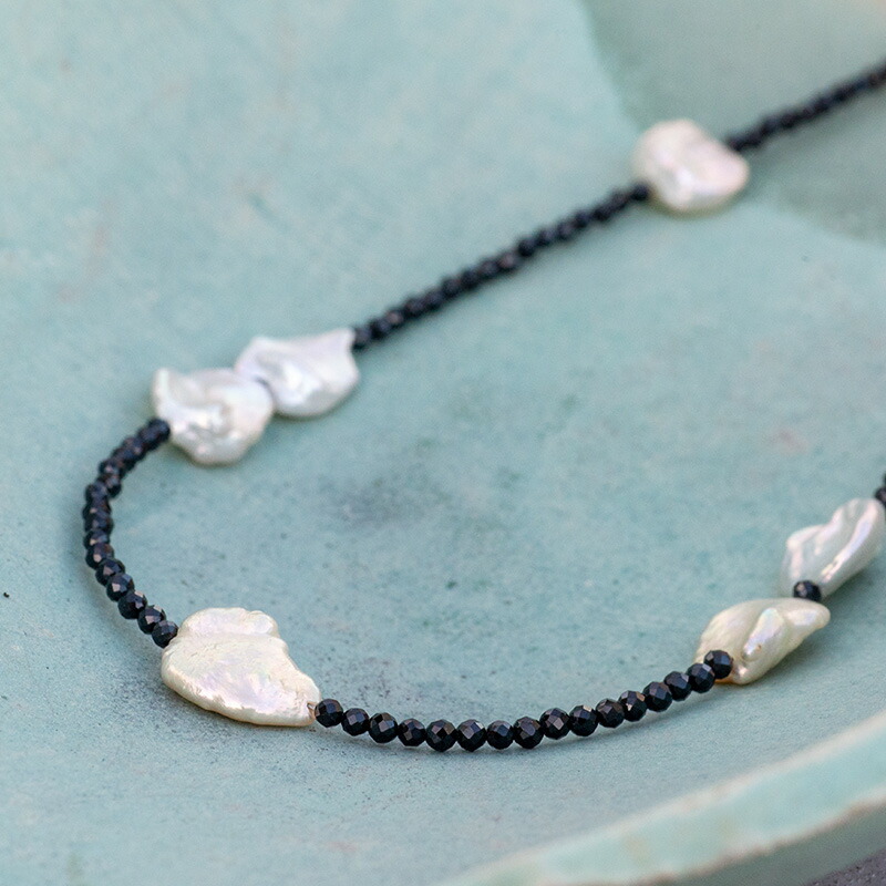 楽天市場】天然石 【NO.1】 K10 カットビーズ付 ブラックスピネル