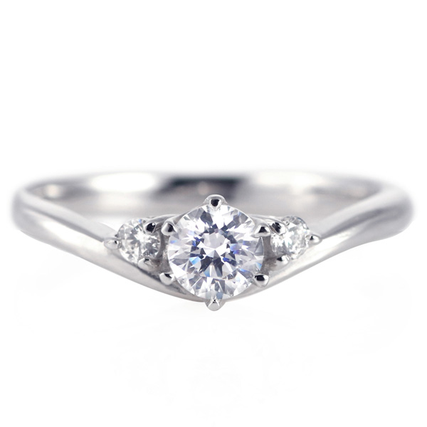 婚約指輪 ダイヤモンド プラチナリング 一粒 大粒 指輪 エンゲージリング 0.4ct プロポーズ用 レディース 人気 ダイヤ 刻印無料 4月 誕生石 ダイヤモンド 末広