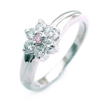 Pt ピンクダイヤリング（婚約指輪・エンゲージリング） 末広｜Jewelry SUEHIRO