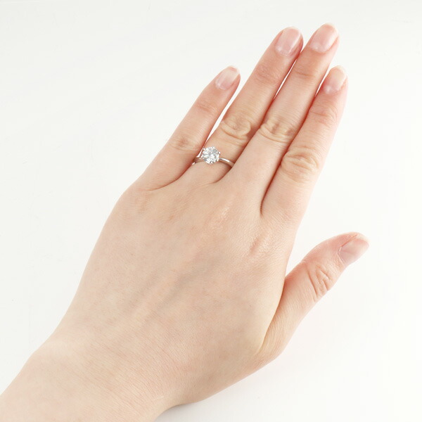 美しい エンゲージリング ダイヤモンドリング 1カラット 1ct プラチナリング 一粒 ソリティア 結婚記念 結婚10周年 サプライズ ギフト プレゼント 退職記念 鑑別書付 末広 Patrasnipatomarimpulso Com