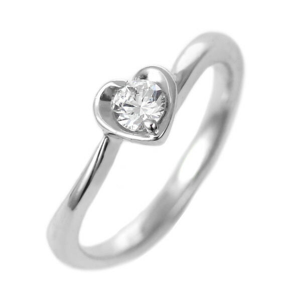 婚約指輪 ダイヤモンド プラチナ リング 0.3ct 天然石 エンゲージリング 鑑定書 末広
