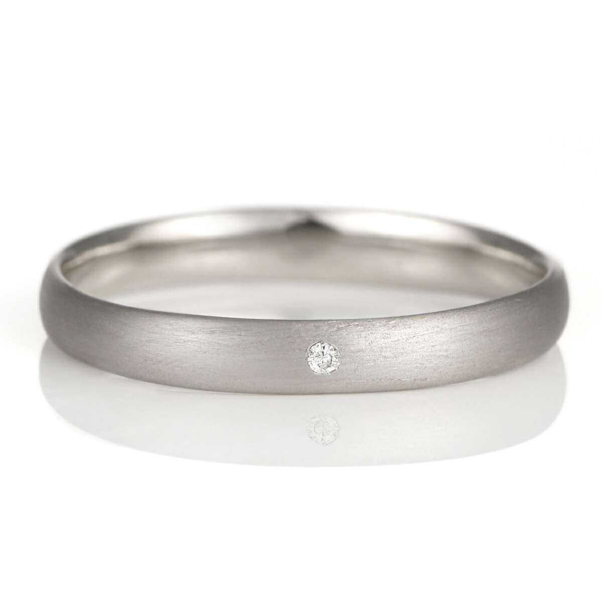 オンライン限定商品】 結婚指輪 マリッジリング プラチナ つや消し マット 甲丸 天然石 ダイヤモンド 末広 fawe. 結婚指輪 プラチナ ペアセット マリッジリング ダイヤモンド 2本セット メンズ レディース 末広