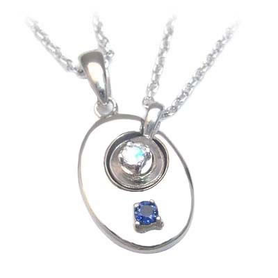 最安値に挑戦 ムーンストーン ネックレス 9月 6月誕生石 シルバー サファイア ムーンストーンペアペンダントネックレス 楽ギフ 包装 末広 母の日 今だけ代引手数料無料 売れ筋 Www Kioskogaleria Com