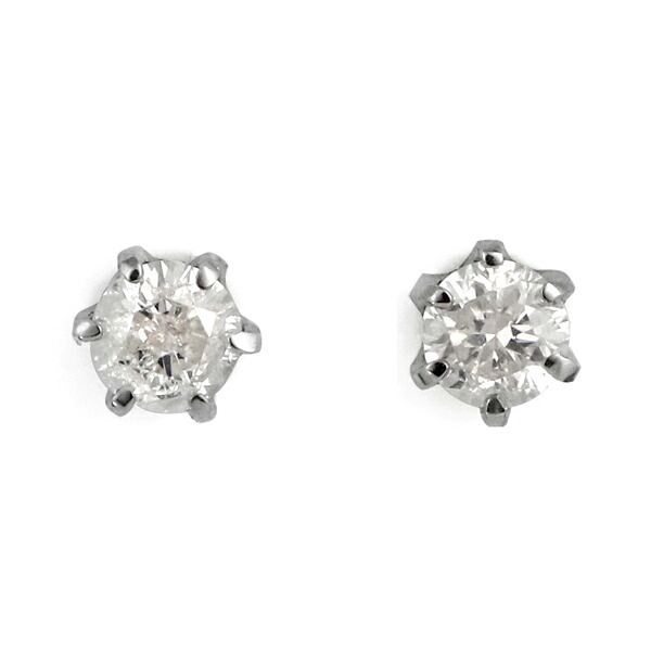 ピアス ダイヤモンド 0.3ct 一粒 ピアス プラチナ シンプル スタッド プレゼント 人気 カジュアル ファッション Pt900 レディース アクセサリー 末広