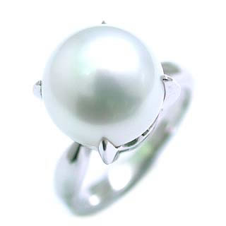 【ポイント5倍!7/19～7/26まで!】(エントリー必要)( Pt )パールリング 末広｜Jewelry SUEHIRO
