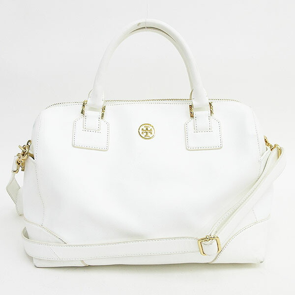Take Tory Burch Tolly Birch 2way Bag Boston Long Shoulder Slant White Leather Net Take Tory Burch Tolly Birch 2way Bag Boston Long Shoulder Slant White Leather Net