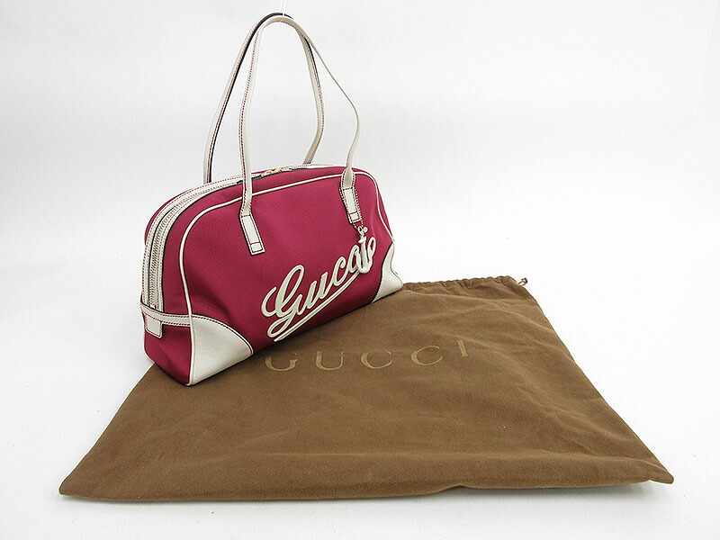 Jewelry Total Tiara Inc Gucci Boston Bag 169973 Purple Gucci Boston Bag 169973 Purple X White Canvas Leather Net