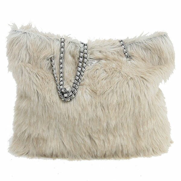 prada fur bag