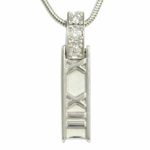 Tiffany Co Atlas Necklace Diamond 18 Karat Gold White K18wg Brand Jewelry Net - Tiffany Atlas Pendant White Gold Tiffany Co Atlas Necklace Diamond 18 Karat Gold White K18wg Brand Jewelry Net - Tiffany Atlas Pendant White Gold