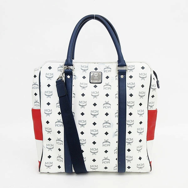 Mcm エムシーエム 2wayバッグ トート ティファニー ロングショルダー 斜めがけ 白 2wayバッグ リング ホワイト ブランドバッグ 中古 Nb Netshop とーたる 店mcm エムシーエム 2wayバッグ トート ロングショルダー 斜めがけ 中古