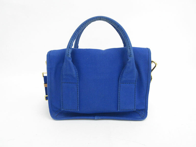 Prada プラダ Prada プラダ 2way トートバッグ ショルダーバッグ Bn2119 Bn2119 青 ブルー キャンバス ブランドバッグ 2way 中古 Netshop とーたる 店prada プラダ 2way トートバッグ ショルダーバッグ Bn2119 青 ブルー キャンバス ブランドバッグ 中古