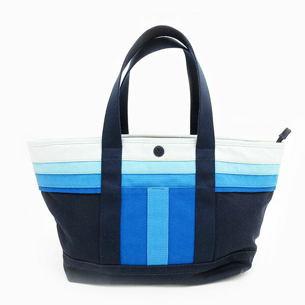 楽天市場 Tory Burch トリーバーチ トートバッグ 青 ブルー キャンバス ブランドバッグ 中古 Netshop 1125 とーたる 楽天市場店