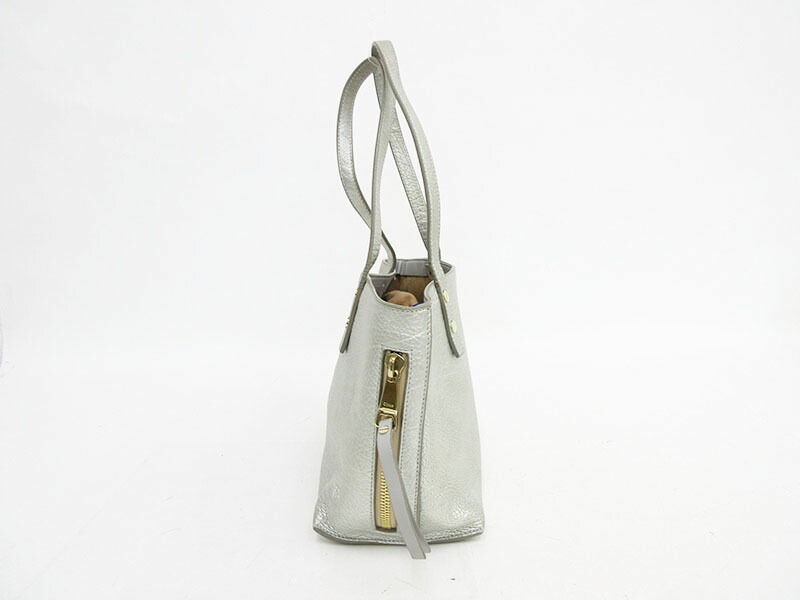 Chloe クロエ ディラン トートバッグ ハンドバッグ シルバー レザー ブランドバッグ 中古 Netshop Backend Thac Or Th