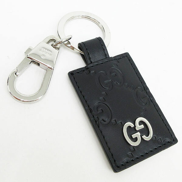キーリング チャーム Gucci グッチ ブラック グッチシマ キーホルダー ブランド小物 ブランド小物 キーリング 黒 チャーム 財布 ケース 中古 Gucci グッチ グッチシマ キーホルダー チャーム 黒 ブラック ブランド小物 中古 Netshop とーたる 店