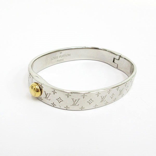 LOUIS VUITTON カフVシャドーバングル　極美品　モノグラム LOUIS VUITTON カフVシャドーバングル 極美品 モノグラム - メルカリ