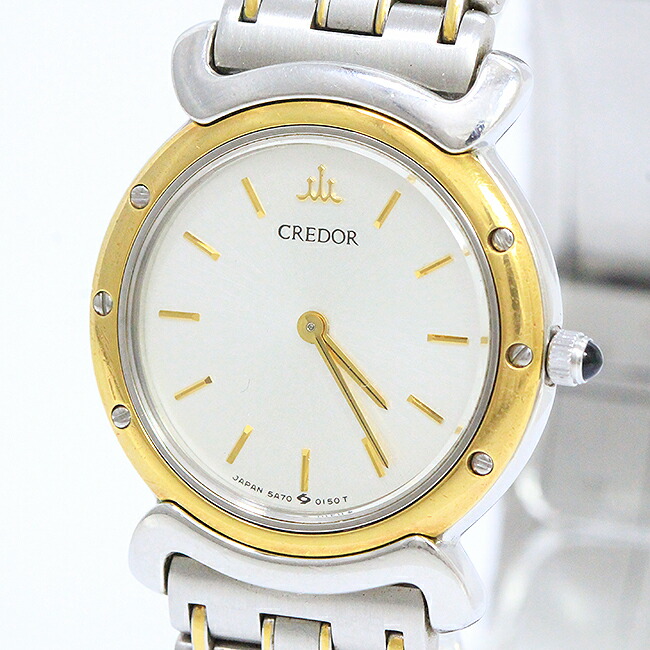 楽天市場】SEIKO(セイコー) クレドール 5A74-5180 黒 ブラック文字盤