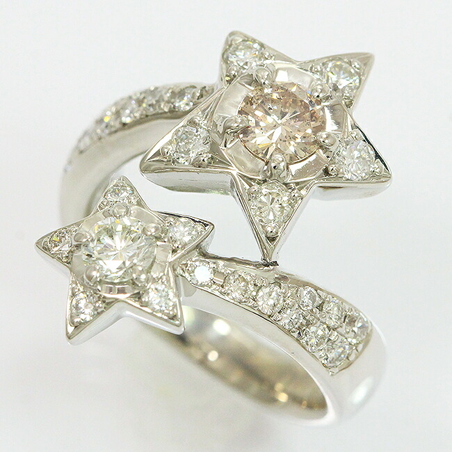 STAR JEWELRY 【K18 0.46カラット8号】231000円 楽天市場】STAR JEWELRY(スタージュエリー) リング 星 スター 8