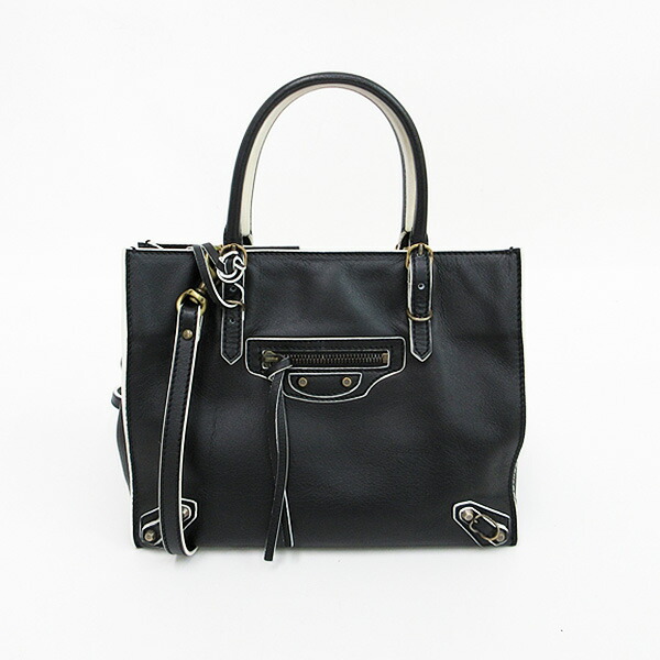 楽天市場】BALENCIAGA バレンシアガ ミニペーパー ハンドバッグ ミニ