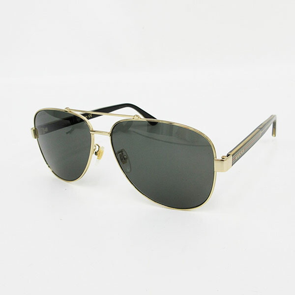 美品 GUCCI グッチ ホースビット 2574 サングラス ブラック ゴールド 楽天市場】GUCCI(グッチ) ホースビット サングラス
