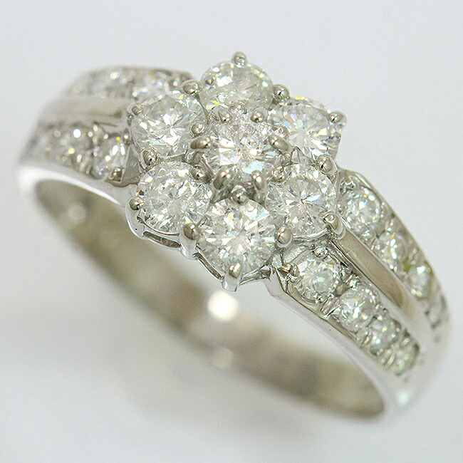 楽天市場】医協 リング ダイヤモンド 計0.15ct 11号 プラチナ(Pt900