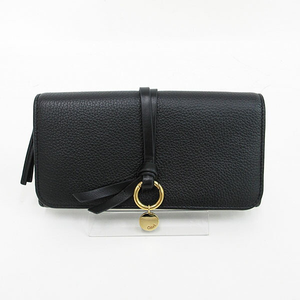 楽天市場】クロエ Chloe フラップ付きグレインレザー製Alphabet