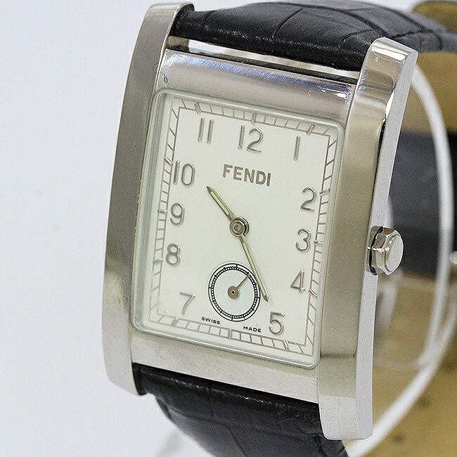 FENDI(フェンディ) オロロジ スモールセコンド 070－7000G-329 白文字盤 ステンレススチール(SS) クォーツ 男女兼用 【中古】 腕時計 netshop