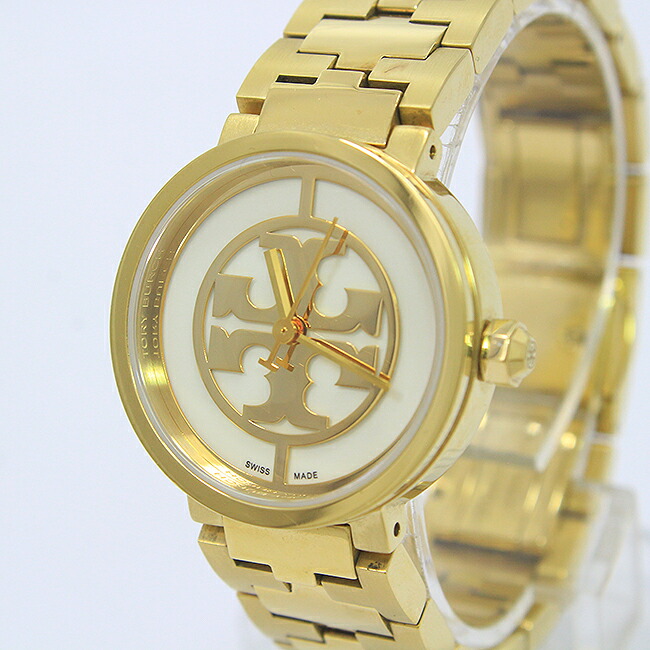 ◆ TORY BURCH トリーバーチ レディース腕時計 クオーツTBW1505 Tory Burch Maroon Dial Leather Strap Women's Watch TBW1505