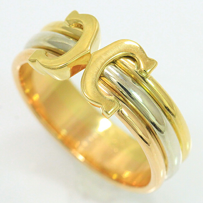 楽天市場】Cartier(カルティエ) トリニティリング スリーカラー 11号