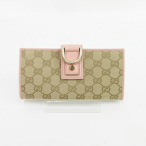 GUCCI グッチ ゴールドプレート 二つ折り財布 GGキャンバス レザー 楽天市場】【財布】 GUCCI グッチ GGキャンバス ハートビット