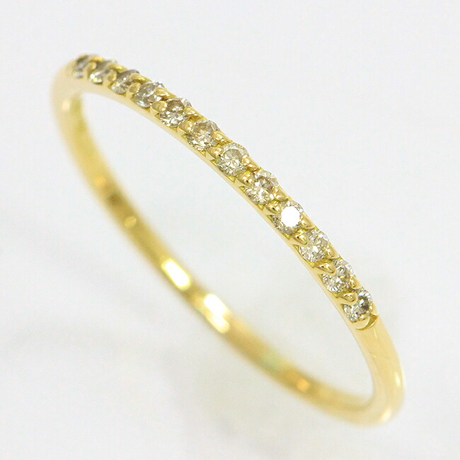 楽天市場】agete(アガット) リング ダイヤモンド 計0.04ct 11号 18金