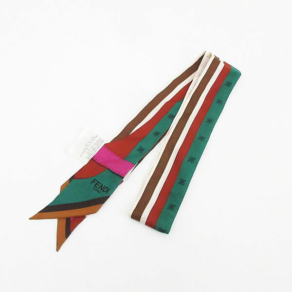 楽天市場】FENDI【フェンディ】スカーフ ズッカ柄 FFパターン 総柄