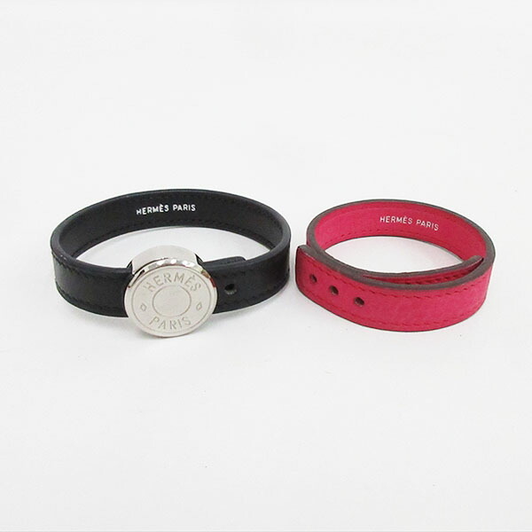 楽天市場】エルメス HERMES ブレスレット セリエボタン キッドシルク